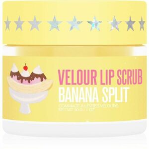 Jeffree Star Cosmetics Banana Fetish Velour Lip Scrub cukros peeling az ajkakra Banana Split 30 g kép