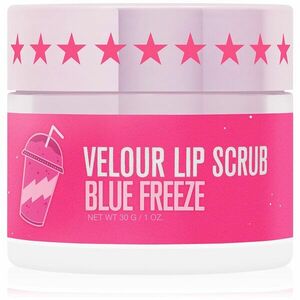 Jeffree Star Cosmetics Velour Lip Scrub cukros peeling az ajkakra Blue Freeze 30 g kép