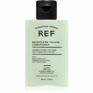 REF Weightless Volume Conditioner kondícionáló finom és lesimuló hajra dús haj a gyökerektől 100 ml kép