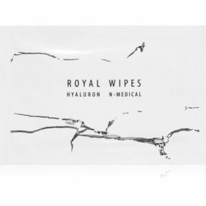 N-Medical Royal wipes tisztító és sminklemosó törlőkendők az érzékeny arcbőrre 30 db kép