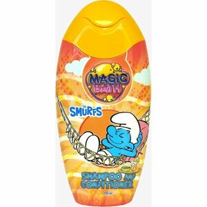 The Smurfs Magic Bath Shampoo & Conditioner sampon és kondicionáló gyermekeknek 200 ml kép
