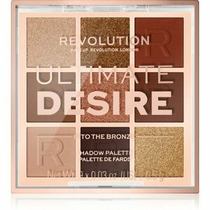 Makeup Revolution Ultimate Desire szemhéjfesték paletta árnyalat Into The Bronze 8, 1 g kép