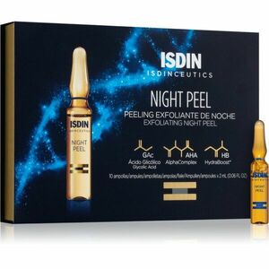 ISDIN Isdinceutics Night Peel hámlasztó peeling szérum ampullákban 10x2 ml kép