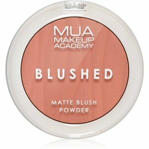 MUA Makeup Academy Blushed Powder Blusher púderes arcpír árnyalat Rose Tea 5 g kép