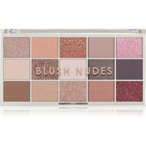 MUA Makeup Academy Professional 15 Shade Palette szemhéjfesték paletta árnyalat Blush Nudes 12 g kép