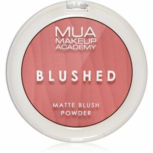 MUA Makeup Academy Blushed Powder Blusher púderes arcpír árnyalat Rouge Punch 5 g kép