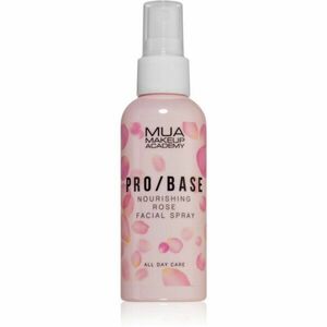 MUA Makeup Academy PRO/BASE Rose smink fixáló spray arcra rózsavízzel 70 ml kép
