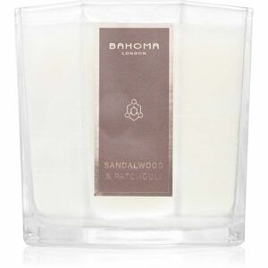 Bahoma London Octagon Collection Sandalwood & Patchouli illatgyertya 180 g kép