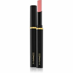 MAC Cosmetics Powder Kiss Velvet Blur Slim Stick hidratáló matt rúzs árnyalat Peppery Pink 2 g kép