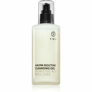 Two Cosmetics AM/PM Routine Cleansing tisztító gél szalicilsavval 200 ml kép