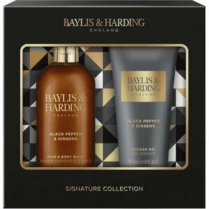 Baylis & Harding Black Pepper & Ginseng ajándékszett (zuhanyba) uraknak kép