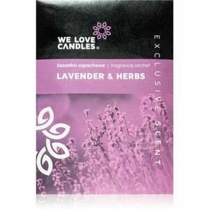 We Love Candles Basic Lavender & Herbs illatosított zacskó 25 g kép