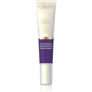 Eveline Cosmetics Gold & Retinol krémes szérum szemkörüli ráncokra 20 ml kép