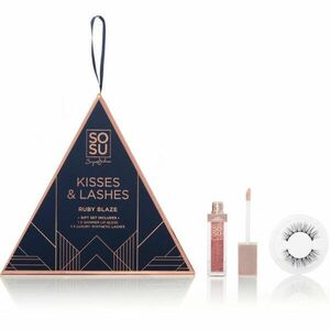 SOSU Cosmetics Limited Edition Kisses & Lashes ajándékszett Ruby Blaze kép