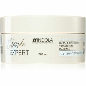 Indola Blond Expert Insta Cool tápláló hajmaszk a szőke hideg árnyalataiért 200 ml kép