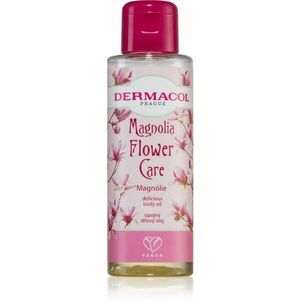 Dermacol Flower Care Magnolia relaxációs olaj a testre virág illattal 100 ml kép
