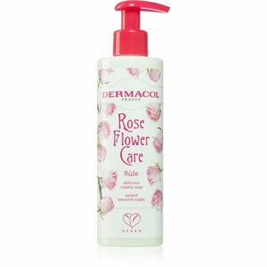 Dermacol Flower Care Rose krémes szappan kézre 250 ml kép