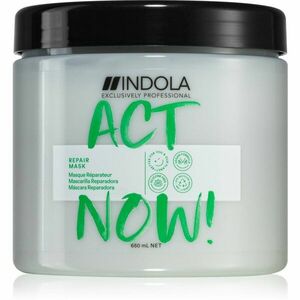 Indola Act Now! Repair mélyen regeneráló maszk hajra 650 ml kép