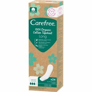 Carefree Organic Cotton Long tisztasági betétek 24 db kép