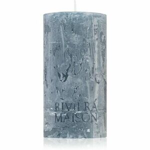 Rivièra Maison Pillar Candle Grey Blue gyertya 7x13 cm kép
