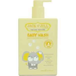 Jack N’ Jill Natural Bathtime Baby Wash gyengéd tusfürdő gél újszülötteknek 300 ml kép
