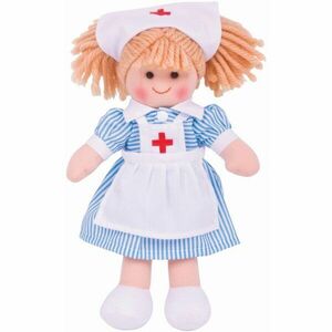 Bigjigs Toys Nurse Nancy baba kép