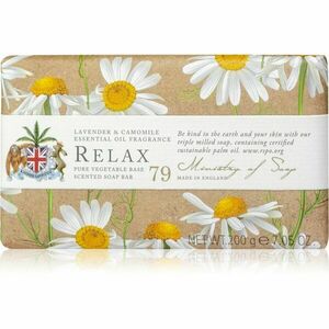 The Somerset Toiletry Co. Natural Spa Wellbeing Soaps Szilárd szappan testre Lavender & Chamomile 200 g kép