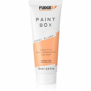 Fudge Paintbox félig állandó hajfesték hajra árnyalat Coral Blush 75 ml kép