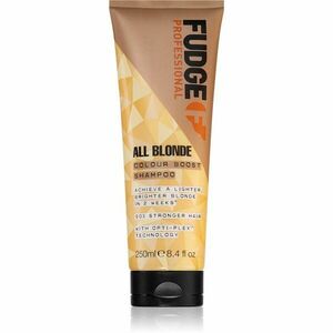 Fudge All Blonde Colour Boost Shampoo revitalizáló sampon a fakó haj ragyogásáért szőke hajra 250 ml kép