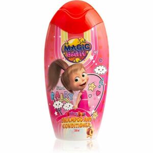 Masha & The Bear Magic Bath Shampoo and Conditioner sampon és kondicionáló 2 in1 gyermekeknek 200 ml kép