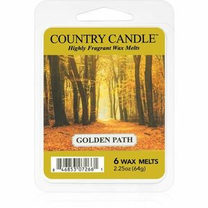 Country Candle Golden Path illatos viasz aromalámpába 64 g kép