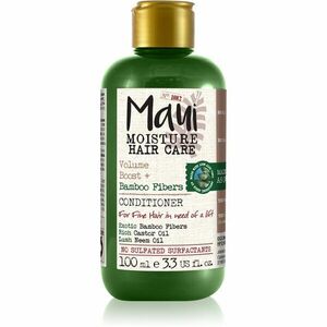 Maui Moisture Volume Boost + Bamboo Fibers erősítő kondicionáló a finom hajért 100 ml kép