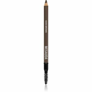 Mesauda Milano Vain Brows szemöldök ceruza kefével árnyalat 104 Dark 1, 19 g kép