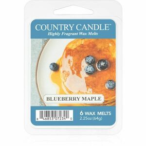 Country Candle Blueberry Maple illatos viasz aromalámpába 64 g kép