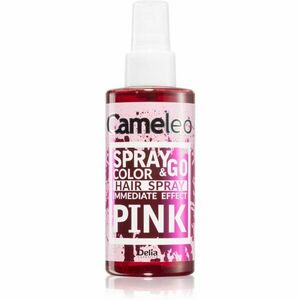 Delia Cosmetics Cameleo Spray & Go színező spray hajra árnyalat PINK 150 ml kép
