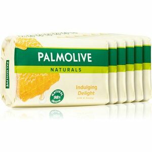 Palmolive Naturals Milk & Honey Szilárd szappan tejjel és mézzel 6x90 g kép