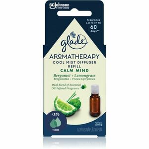 GLADE Aromatherapy Calm Mind Aroma diffúzor töltet Bergamot + Lemongrass 17, 4 ml kép