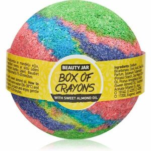 Beauty Jar Box Of Crayons fürdőgolyó mandulaolajjal 150 g kép