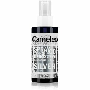 Delia Cosmetics Cameleo Spray & Go színező hajspray árnyalat Silver 150 ml kép