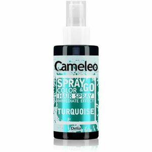 Delia Cosmetics Cameleo Spray & Go színező hajspray árnyalat Turquoise 150 ml kép