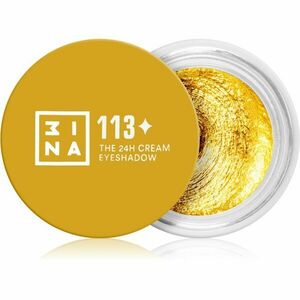 3INA The 24H Cream Eyeshadow krémes szemhéjfestékek árnyalat 113 Gold 3 ml kép