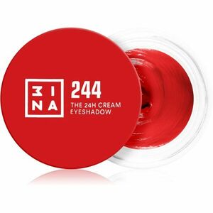 3INA The 24H Cream Eyeshadow krémes szemhéjfestékek árnyalat 244 Red 3 ml kép