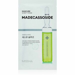 Missha Mascure Madecassoside ápoló arcmaszk érzékeny és irritált bőrre 28 ml kép