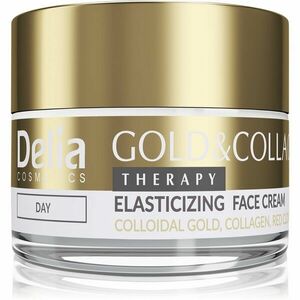 Delia Cosmetics Gold & Collagen Therapy nappali krém bőrelasztikusság-fokozó 50 ml kép