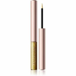 Makeup Revolution Ultimate Lights metál hatású folyékony szemhéjtus árnyalat Gold Gleam 2, 4 ml kép