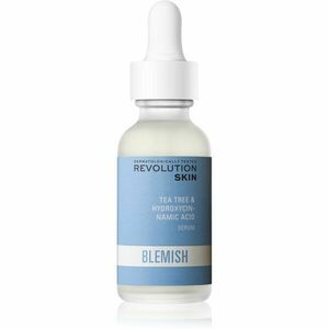 Revolution Skincare Blemish Tea Tree & Hydroxycinnamic Acid nyugtató szérum a bőrpír ellen zsíros és problémás bőrre 30 ml kép