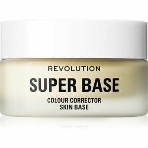 Makeup Revolution Super Base enyhén színezett alapozó bázis árnyalat Yellow 25 ml kép