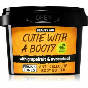 Beauty Jar Cutie With A Booty testvaj csökkenti a narancsbőr előfordulását 90 g kép