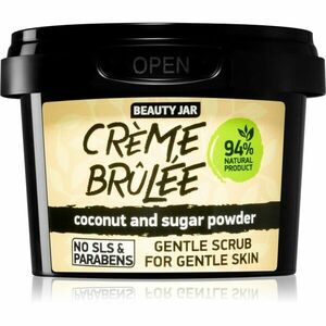 Beauty Jar Crème Brûlée finom hámlasztó krém az arcra 120 g kép