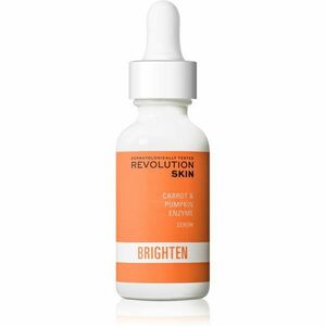 Revolution Skincare Brighten Carrot & Pumpkin Enzyme regeneráló és élénkítő szérum 30 ml kép